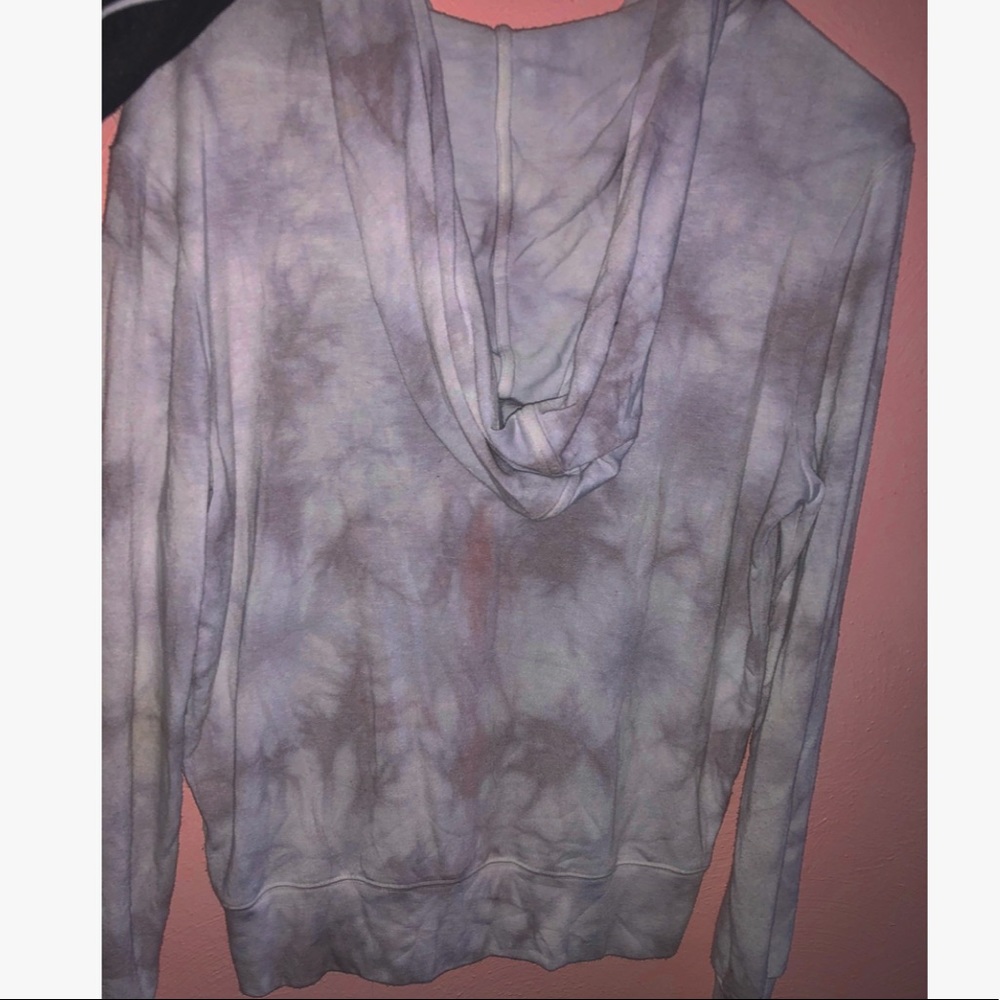 Marble pattern zip up - Picture 2 of 2